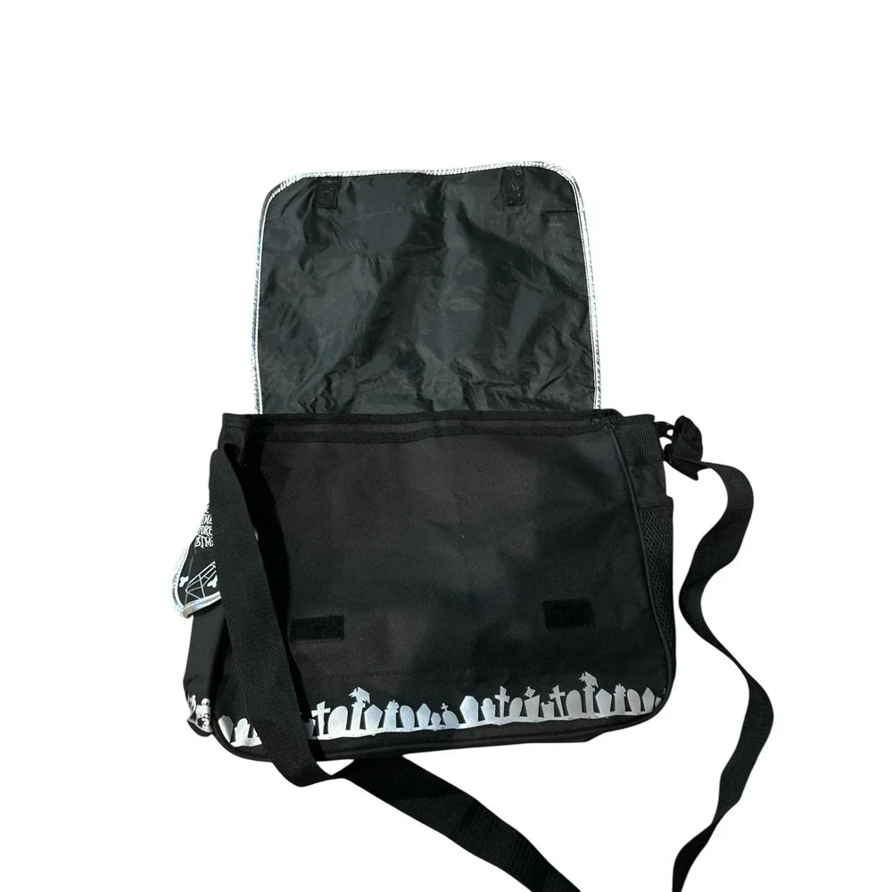 Disney Nightmare Before Christmas Jack Skellington‎ Sally Messenger Laptop Bag